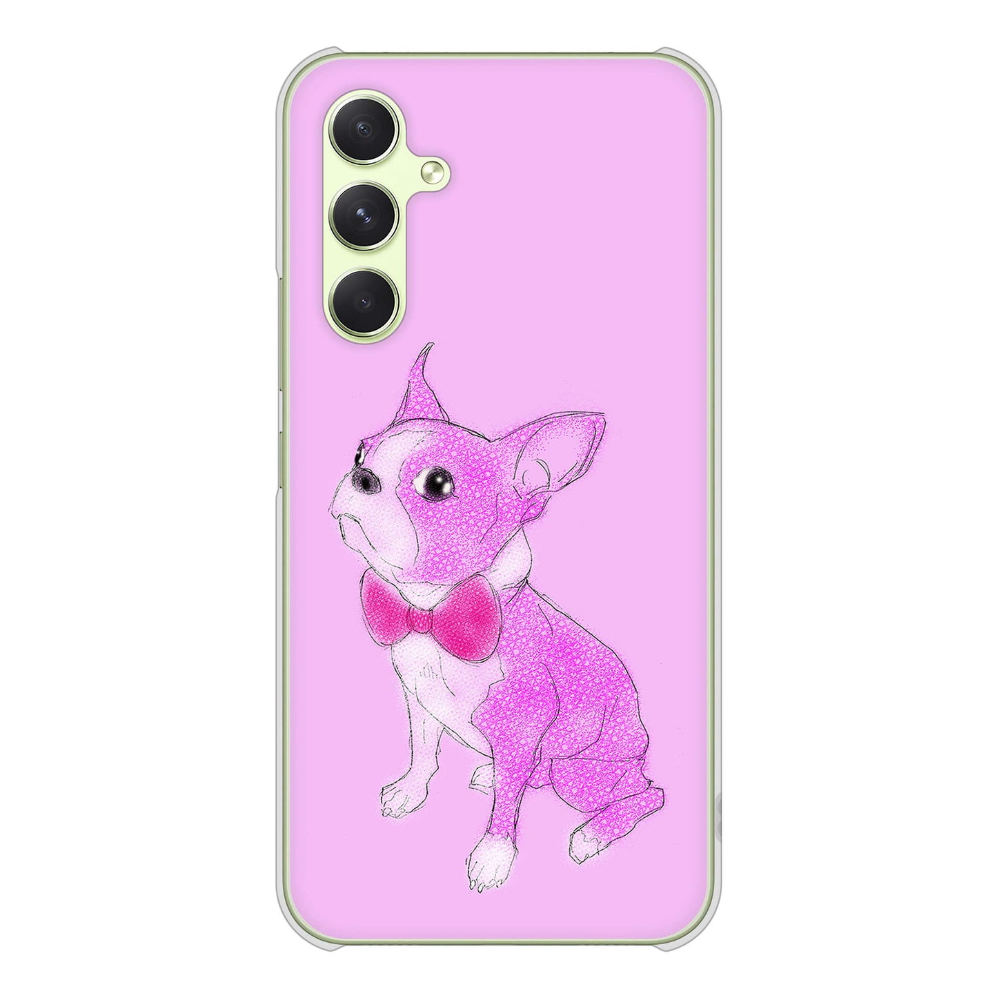 Galaxy A54 5G SC-53D docomo 高画質仕上げ 背面印刷 ハードケースボストンテリア