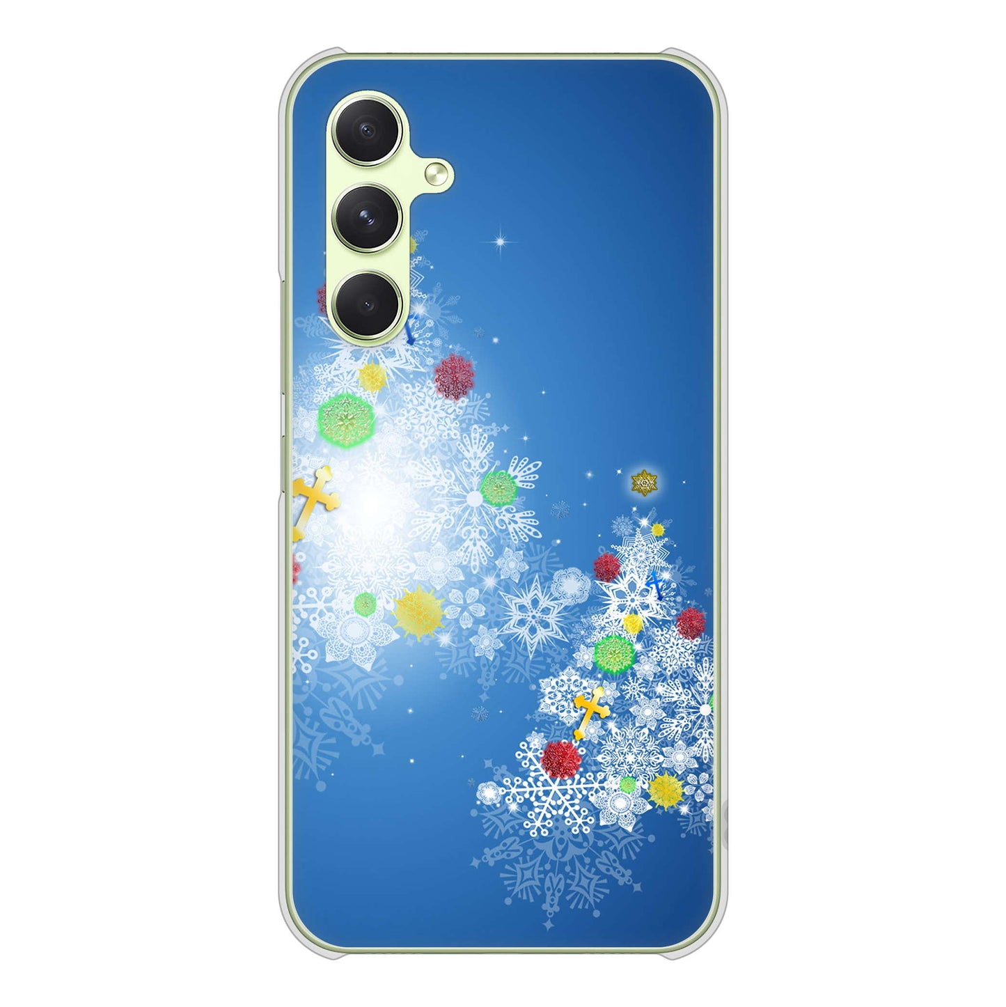 Galaxy A54 5G SC-53D docomo 高画質仕上げ 背面印刷 ハードケースクリスマス