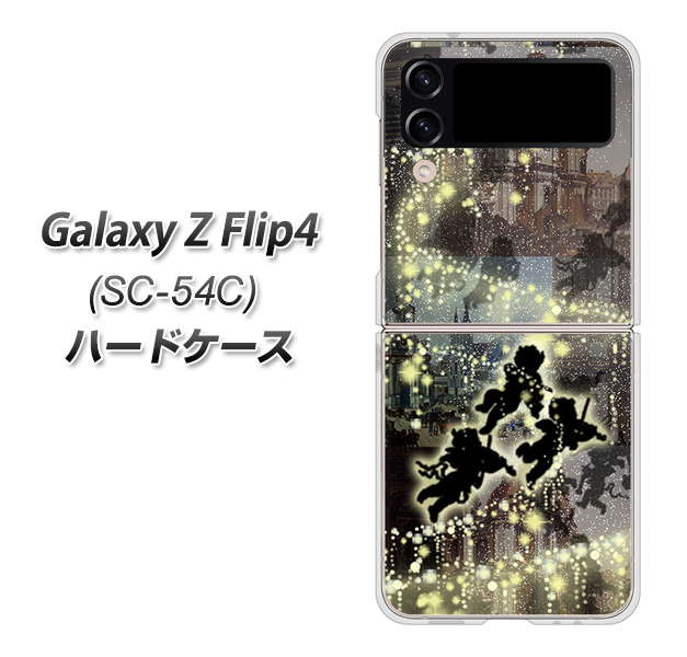 Galaxy Z Flip4 SC-54C docomo 高画質仕上げ 背面印刷 ハードケース【253 天使の音楽隊】