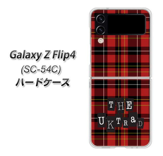 Galaxy Z Flip4 SC-54C docomo 高画質仕上げ 背面印刷 ハードケース【547 THEチェック】