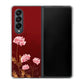 Galaxy Z Fold4 SC-55C docomo 高画質仕上げ 背面印刷 ハードケース【375 優美な菊】