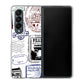 Galaxy Z Fold4 SC-55C docomo 高画質仕上げ 背面印刷 ハードケース【592 ＦＲＡＮＣＥ】