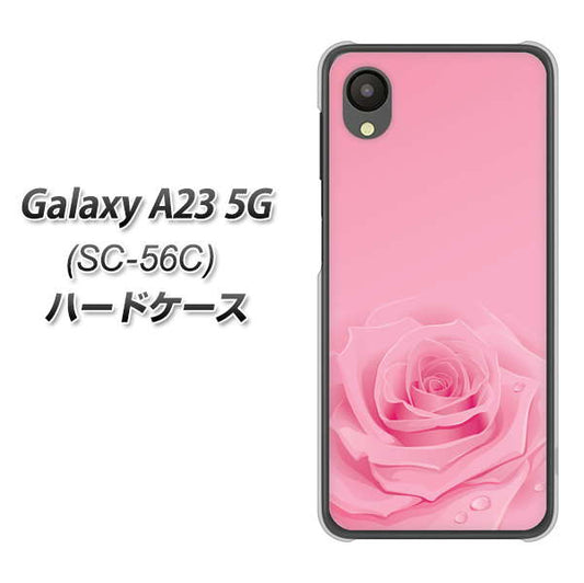 Galaxy A23 5G SC-56C docomo 高画質仕上げ 背面印刷 ハードケース【401 ピンクのバラ】