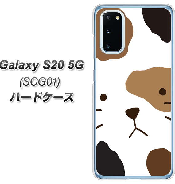 au ギャラクシー S20 5G SCG01 高画質仕上げ 背面印刷 ハードケース【IA801 みけ】