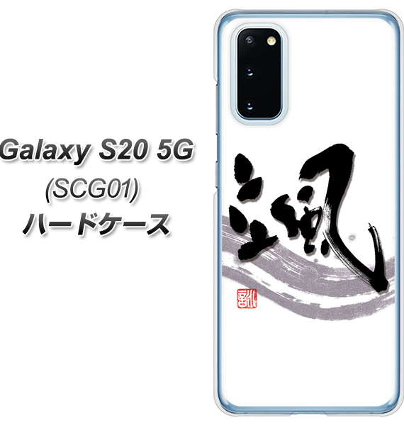 au ギャラクシー S20 5G SCG01 高画質仕上げ 背面印刷 ハードケース【OE827 颯】