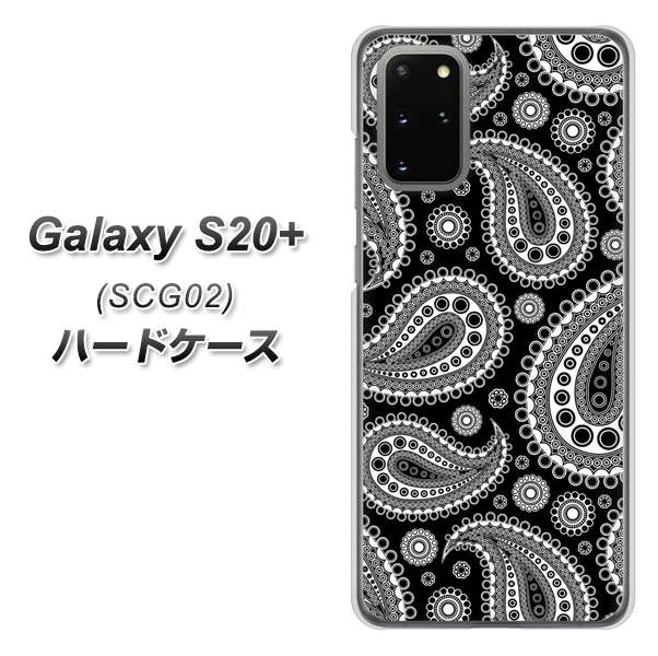 au ギャラクシーS20+ SCG02 高画質仕上げ 背面印刷 ハードケース【421 ベイズリー】