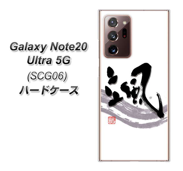 au ギャラクシー ノート20 ウルトラ 5G SCG06 高画質仕上げ 背面印刷 ハードケース【OE827 颯】