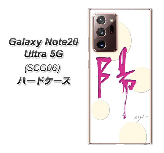 au ギャラクシー ノート20 ウルトラ 5G SCG06 高画質仕上げ 背面印刷 ハードケース【OE833 陽】