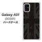 au ギャラクシーA51 SCG07 高画質仕上げ 背面印刷 ハードケース【505 ユニオンジャック ダーク】
