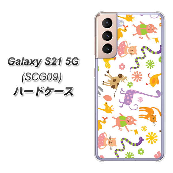 au ギャラクシーS21 5G SCG09 高画質仕上げ 背面印刷 ハードケース【134 Harry up！】