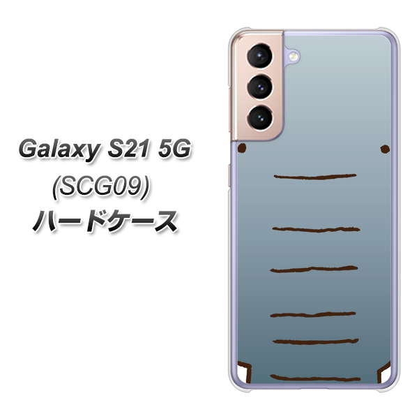 au ギャラクシーS21 5G SCG09 高画質仕上げ 背面印刷 ハードケース【345 ぞう】