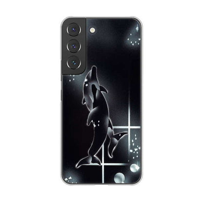 Galaxy S22 SCG13 au 高画質仕上げ 背面印刷 ハードケース 海の守り神