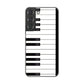 Galaxy S22 SCG13 au 高画質仕上げ 背面印刷 ハードケース ピアノ