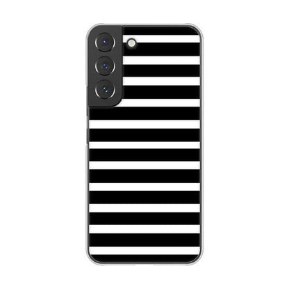 Galaxy S22 SCG13 au 高画質仕上げ 背面印刷 ハードケース シンプルボーダー