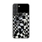 Galaxy S22 SCG13 au 高画質仕上げ 背面印刷 ハードケース 【357 bk&wh】