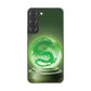Galaxy S22 SCG13 au 高画質仕上げ 背面印刷 ハードケース 【439 水晶に浮かぶ龍】