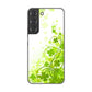 Galaxy S22 SCG13 au 高画質仕上げ 背面印刷 ハードケース 【565 四葉のクローバー】
