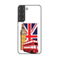 Galaxy S22 SCG13 au 高画質仕上げ 背面印刷 ハードケース イギリスの風景