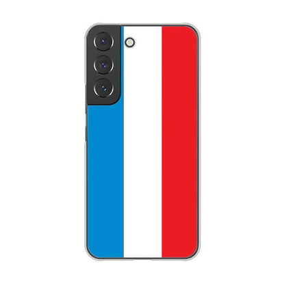 Galaxy S22 SCG13 au 高画質仕上げ 背面印刷 ハードケース 国旗
