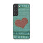 Galaxy S22 SCG13 au 高画質仕上げ 背面印刷 ハードケース ビッグハート