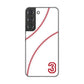 Galaxy S22 SCG13 au 高画質仕上げ 背面印刷 ハードケース baseball