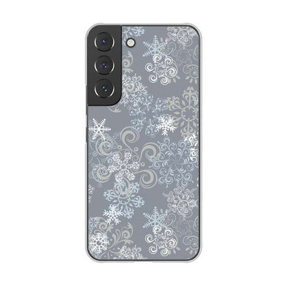 Galaxy S22 SCG13 au 高画質仕上げ 背面印刷 ハードケース クリスマス