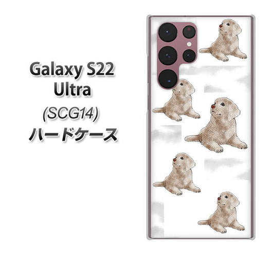 Galaxy S22 Ultra SCG14 au 高画質仕上げ 背面印刷 ハードケース【YD823 ラブラドールレトリバー04】