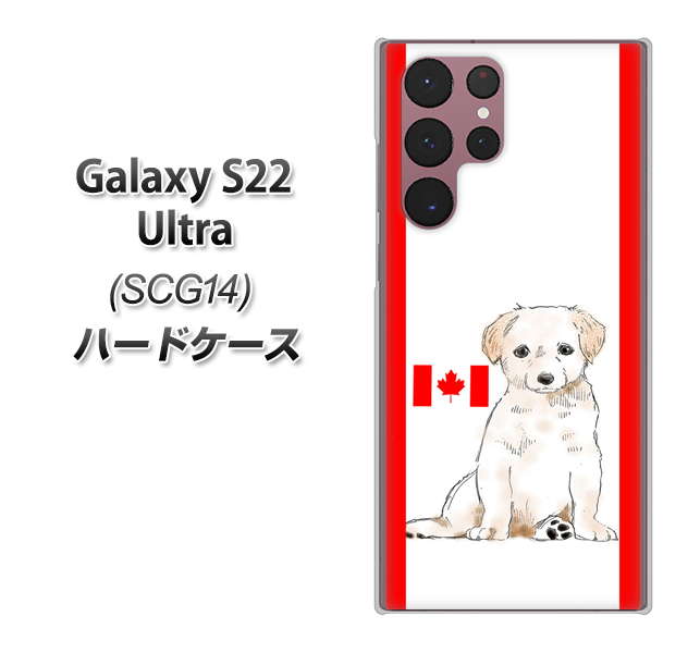 Galaxy S22 Ultra SCG14 au 高画質仕上げ 背面印刷 ハードケース【YD824 ラブラドールレトリバー05】