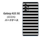 Galaxy A53 5G SCG15 au 高画質仕上げ 背面印刷 ハードケース【330 サイドボーダーブラック】
