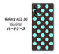 Galaxy A53 5G SCG15 au 高画質仕上げ 背面印刷 ハードケース【1352 シンプルビッグ水色茶】