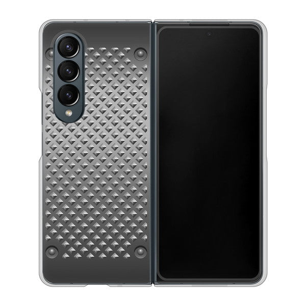 Galaxy Z Fold4 SCG16 au 高画質仕上げ 背面印刷 ハードケース【570 スタックボード】