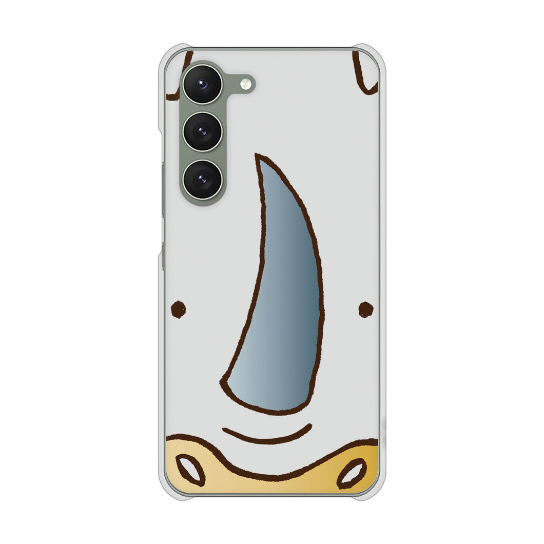 Galaxy S23 SCG19 au 高画質仕上げ 背面印刷 ハードケース ドアップアニマル