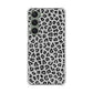 Galaxy S23 SCG19 au 高画質仕上げ 背面印刷 ハードケース ヒョウ柄ベーシックS