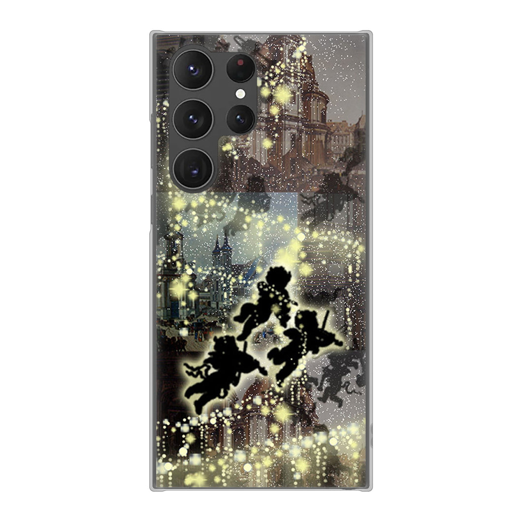 Galaxy S23 Ultra SCG20 au 高画質仕上げ 背面印刷 ハードケース 【253 天使の音楽隊】