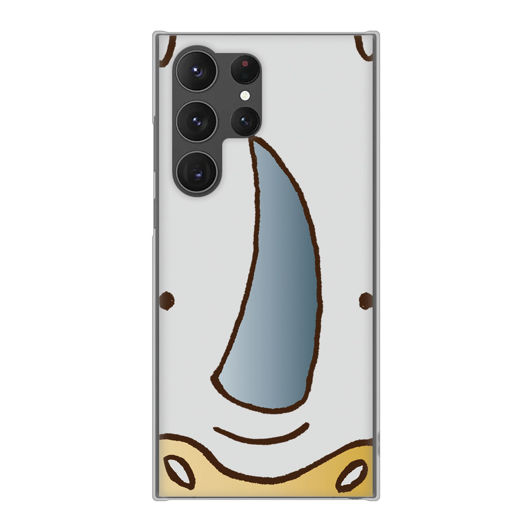 Galaxy S23 Ultra SCG20 au 高画質仕上げ 背面印刷 ハードケース ドアップアニマル