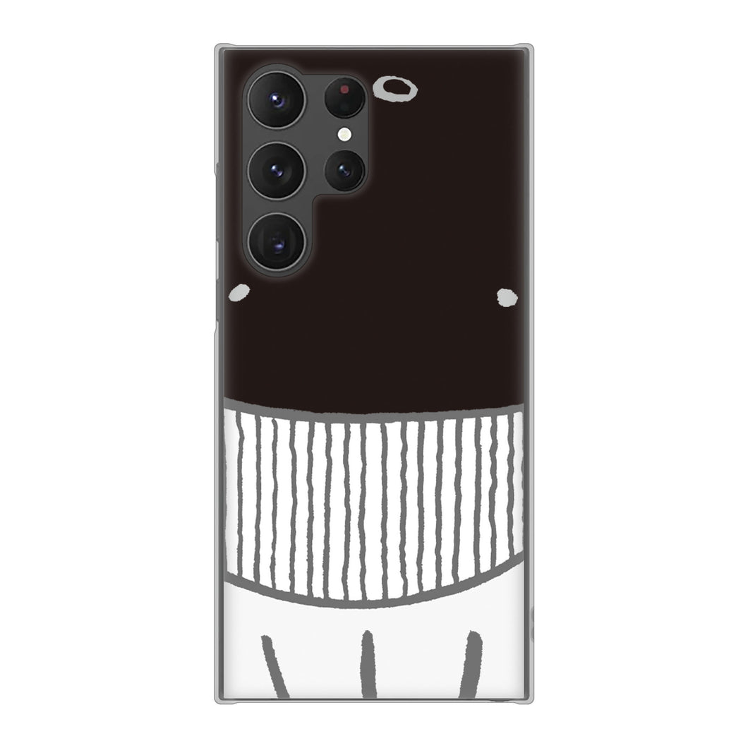 Galaxy S23 Ultra SCG20 au 高画質仕上げ 背面印刷 ハードケース ドアップアニマル