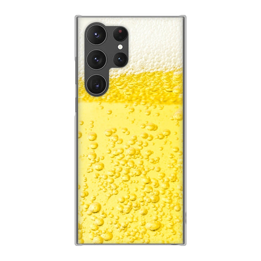 Galaxy S23 Ultra SCG20 au 高画質仕上げ 背面印刷 ハードケース 生ビール