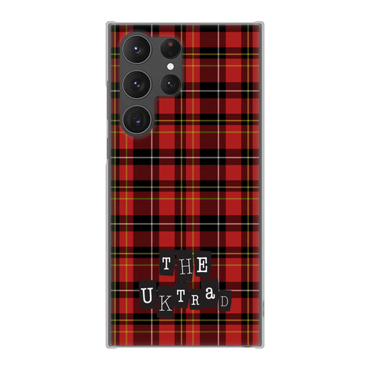 Galaxy S23 Ultra SCG20 au 高画質仕上げ 背面印刷 ハードケース 【547 THEチェック】