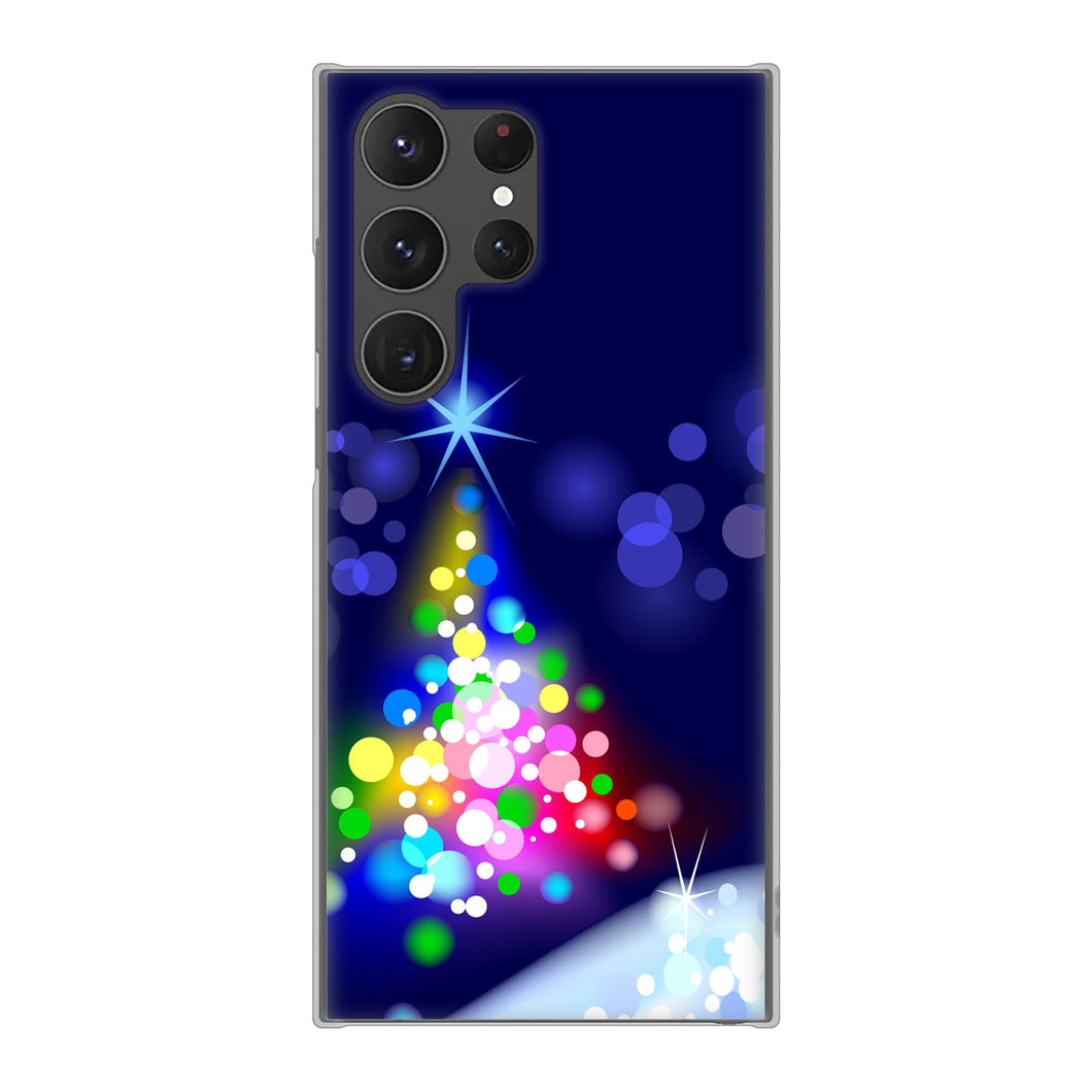 Galaxy S23 Ultra SCG20 au 高画質仕上げ 背面印刷 ハードケース クリスマス
