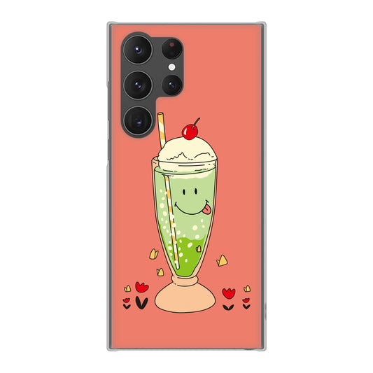 Galaxy S23 Ultra SCG20 au 高画質仕上げ 背面印刷 ハードケース スイーツイラスト