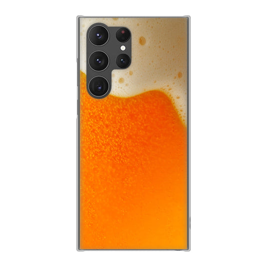 Galaxy S23 Ultra SCG20 au 高画質仕上げ 背面印刷 ハードケース 生ビール