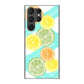 Galaxy S23 Ultra SCG20 au 高画質仕上げ 背面印刷 ハードケース 【YJ183 オレンジライム】