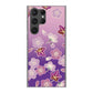 Galaxy S23 Ultra SCG20 au 高画質仕上げ 背面印刷 ハードケース 和花柄