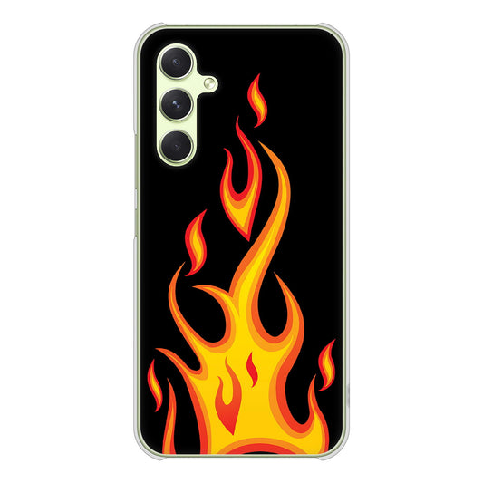Galaxy A54 5G SCG21 au 高画質仕上げ 背面印刷 ハードケース 【010 ファイヤー】