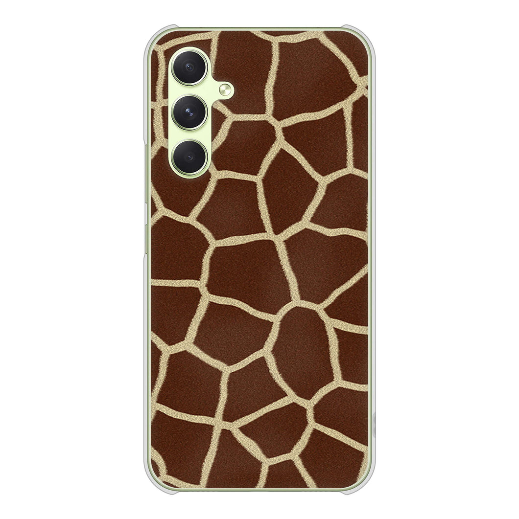 Galaxy A54 5G SCG21 au 高画質仕上げ 背面印刷 ハードケースアニマル柄