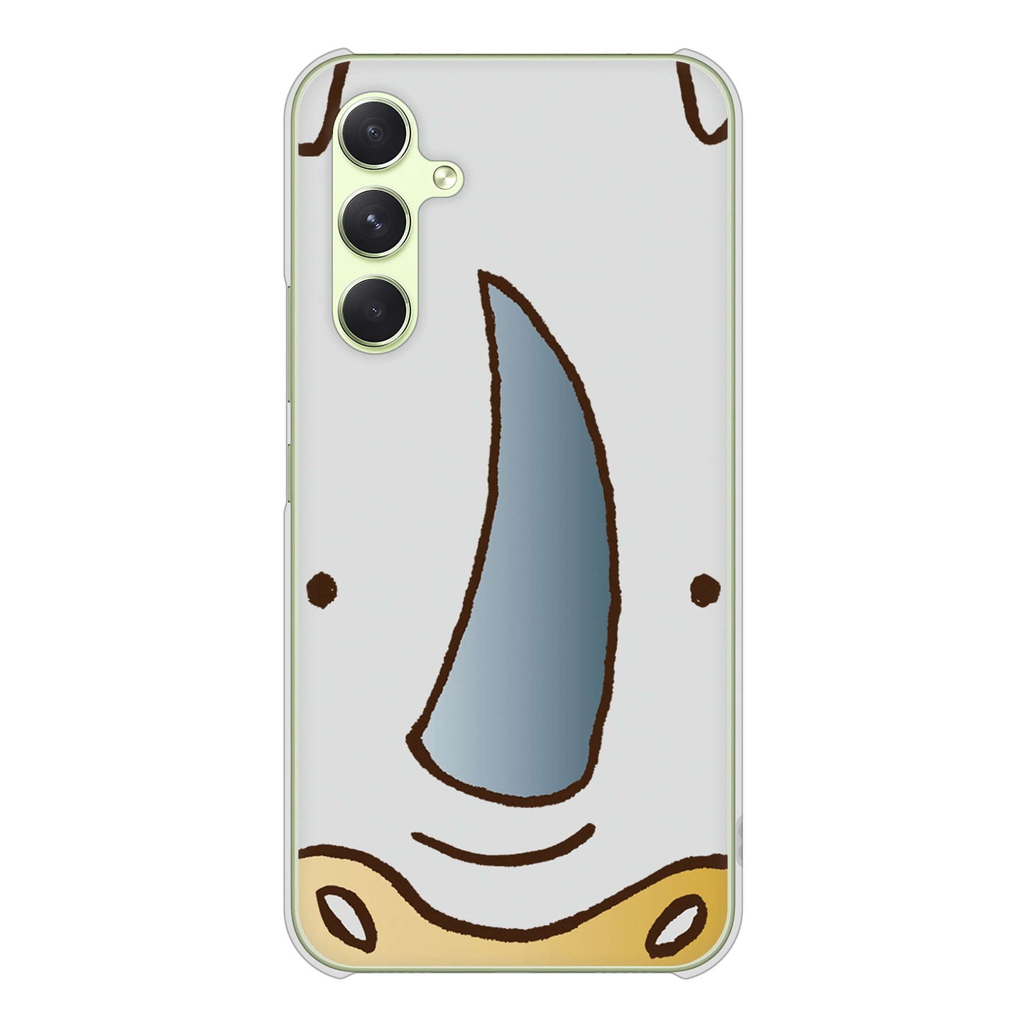 Galaxy A54 5G SCG21 au 高画質仕上げ 背面印刷 ハードケースドアップアニマル
