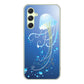 Galaxy A54 5G SCG21 au 高画質仕上げ 背面印刷 ハードケース 【362 ジェリーフィシュ】