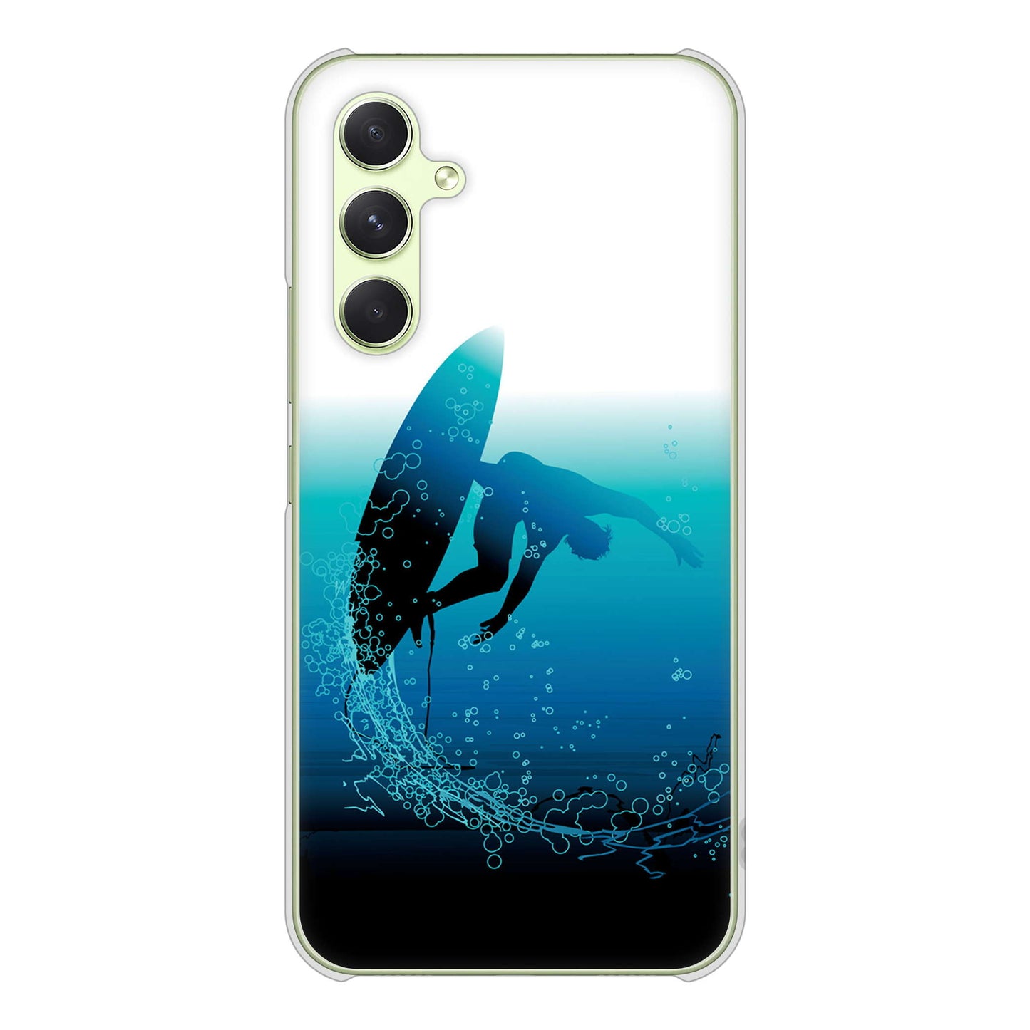 Galaxy A54 5G SCG21 au 高画質仕上げ 背面印刷 ハードケース 【416 カットバック】