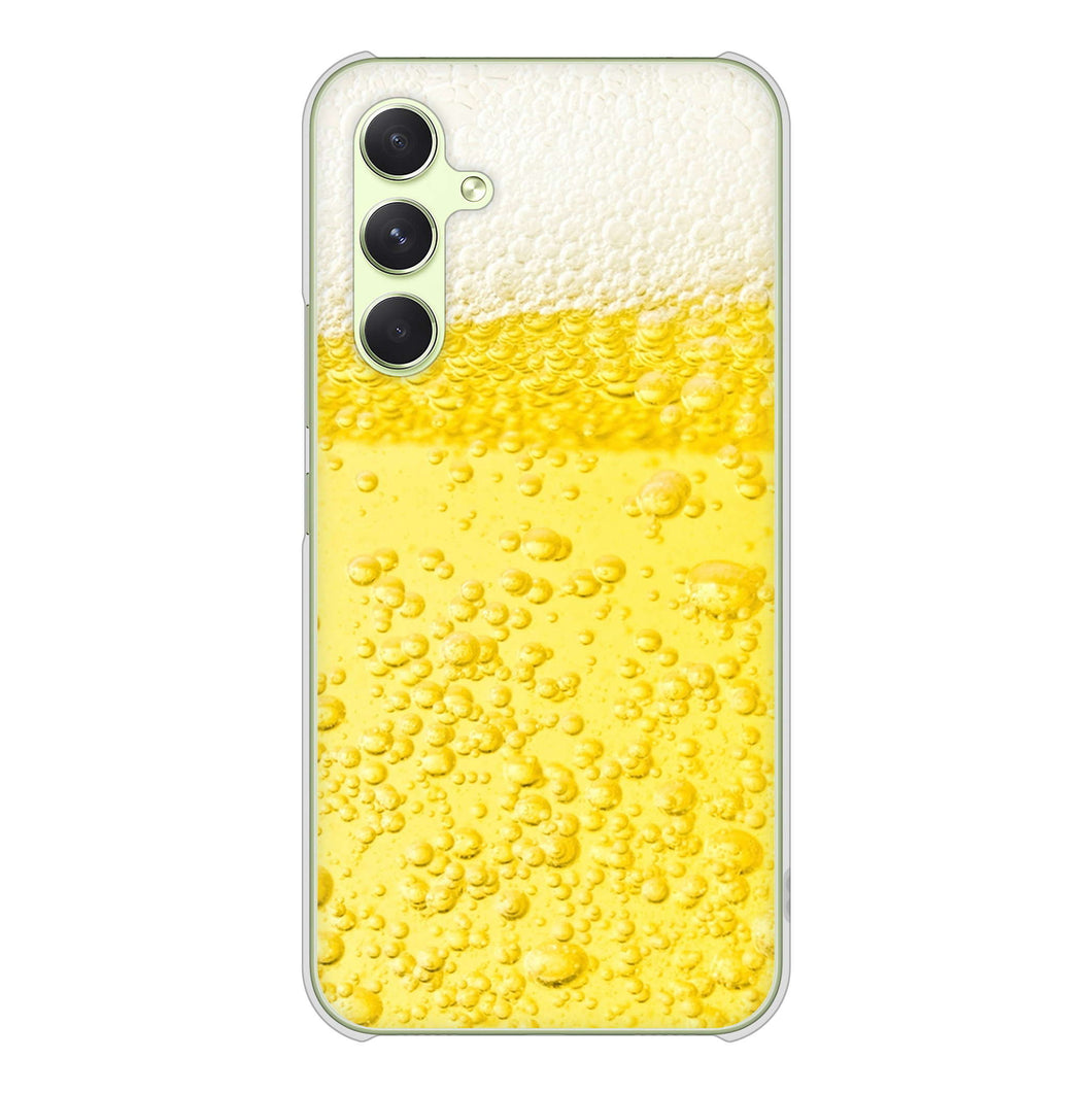 Galaxy A54 5G SCG21 au 高画質仕上げ 背面印刷 ハードケース生ビール