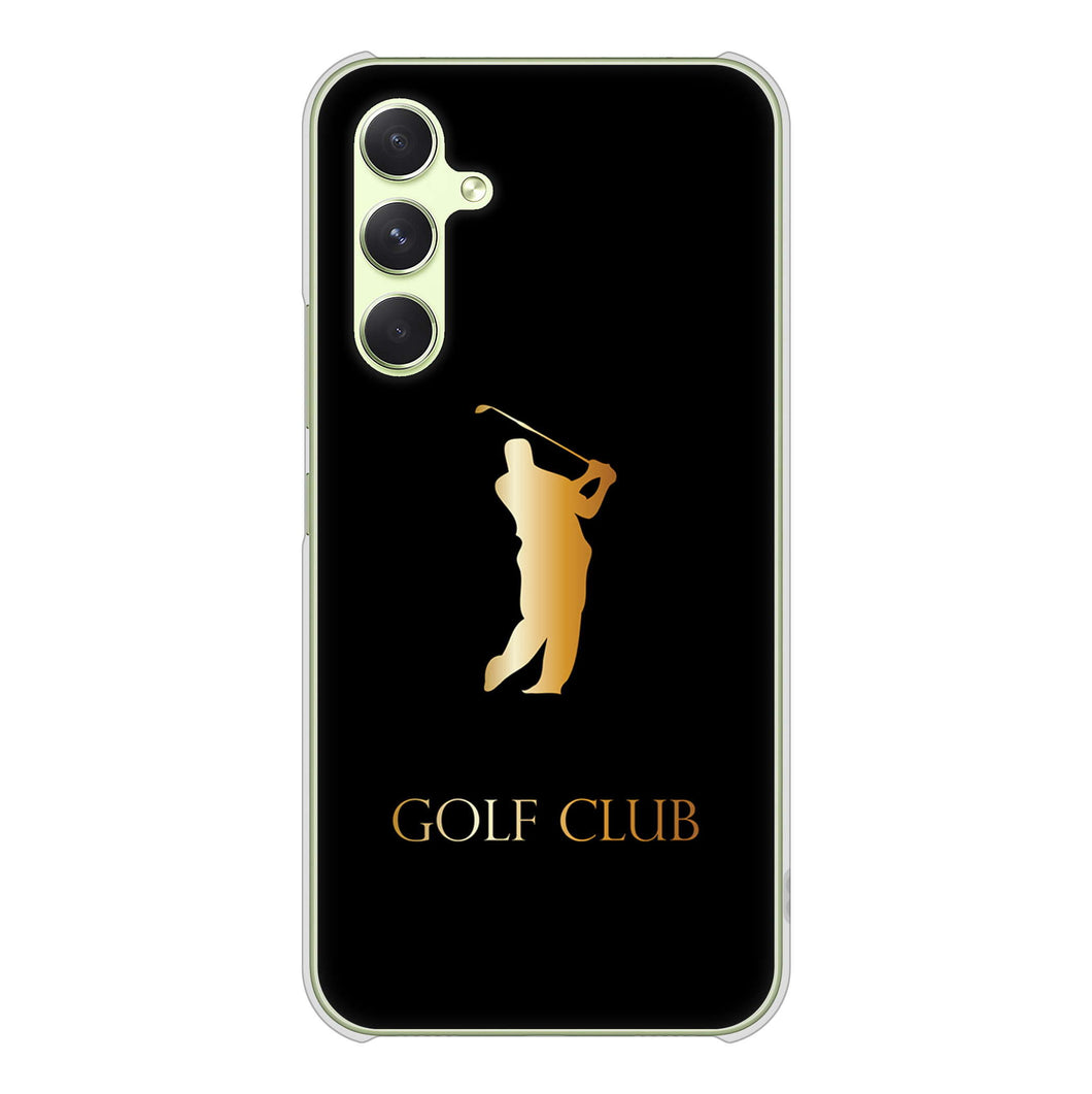 Galaxy A54 5G SCG21 au 高画質仕上げ 背面印刷 ハードケース 【610 GOLFCLUB】